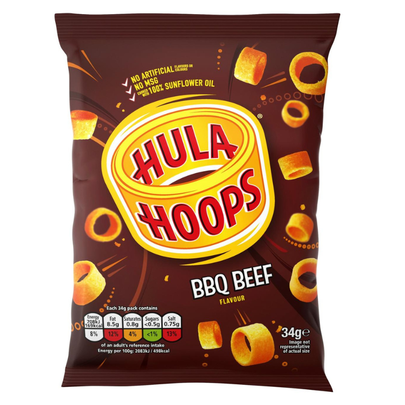 Hula Hoops BBQ Beef