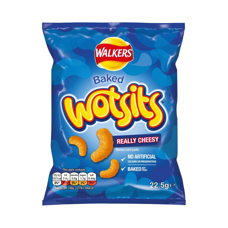 Walkers Wotsits Really Cheesy Snacks