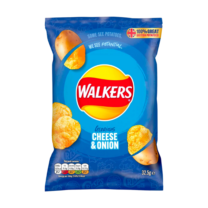 Walkers Cheese & Onion