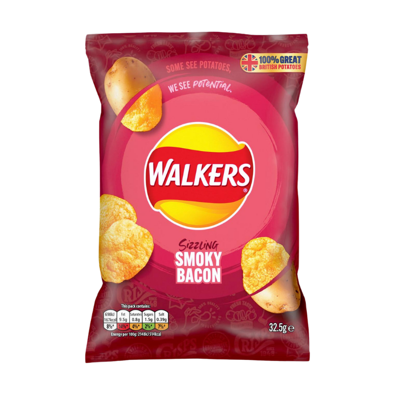 Walkers Smoky Bacon Crisps