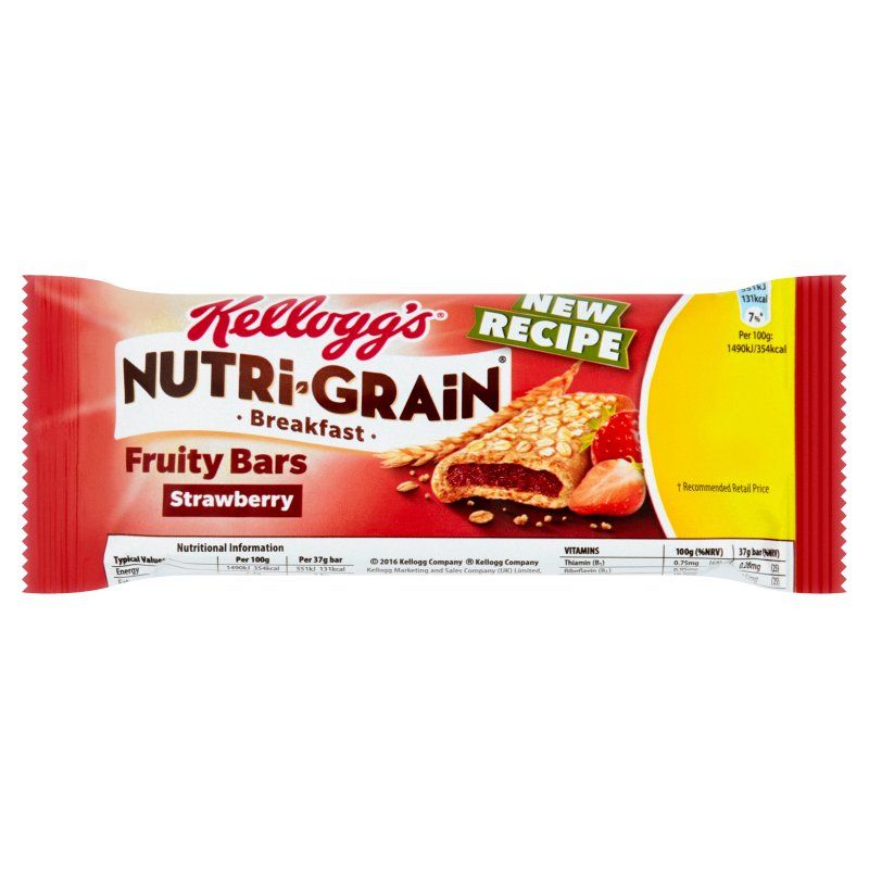 Kellogg's Nutri-Grain Breakfast Fruity Bar - Strawberry