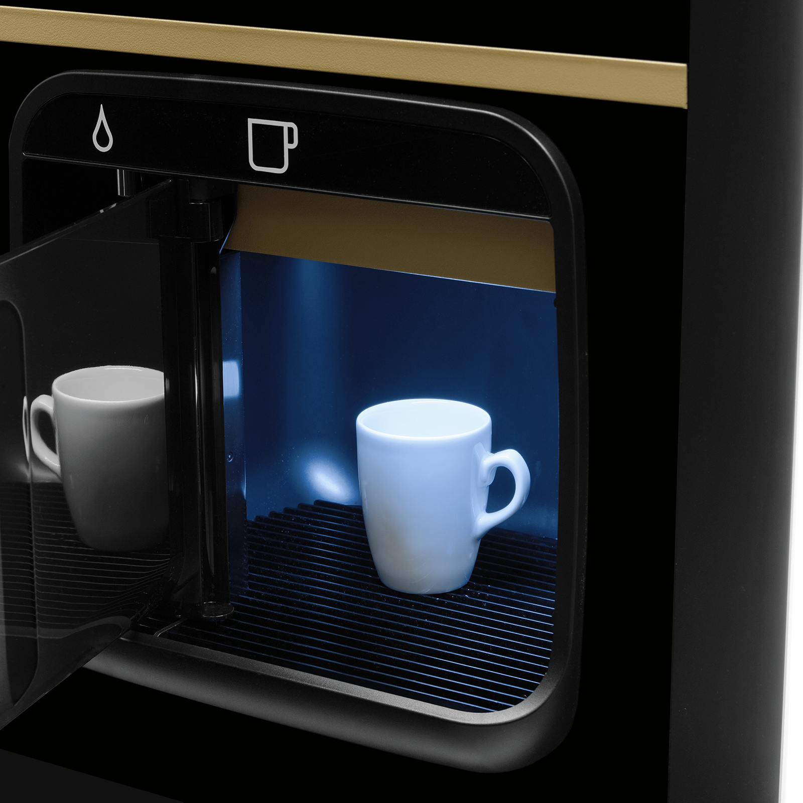 NEO Q - Coffee & Water Fountain - Hot Drinks Vending Machine