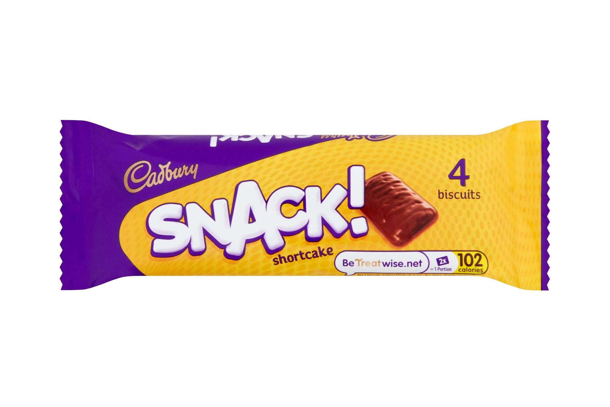 Cadbury Shortcake Snack
